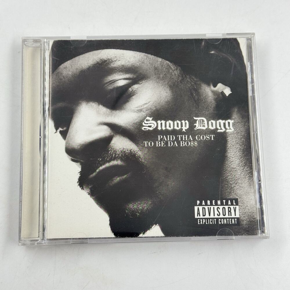 SNOOP DOGG Paid Tha Cost To Be Da Boss 2002 Priority Records CD Hip Hop Rap VG+